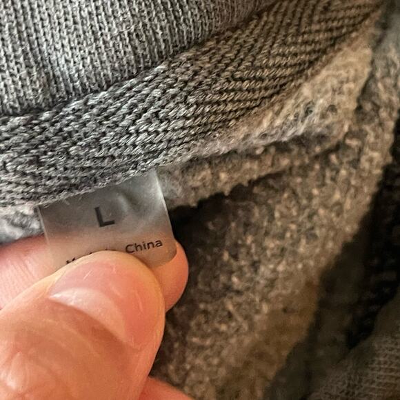 Pacsun Hoodie Men’s Large Gray Be Patient Third Eye Palm - Picture 5 of 5